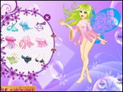 Beauty Purple Bubble Fairy