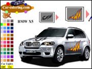 BMW X5 Coloring