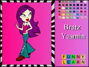 Bratz Yasmin Coloring