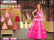 Pink Gowns Dress Up