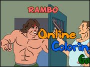 Rambo Online Coloring